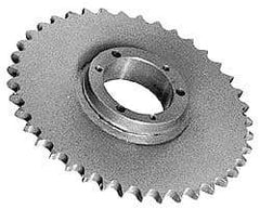 Browning - 18 Teeth, 3/4" Chain Pitch, Chain Size 60, Bushed Steel Roller-Chain Sprockets - Americas Industrial Supply