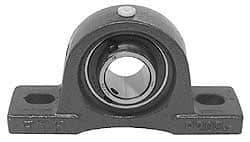Value Collection - 167mm OALPillow Block - 5650 Lb Dyn Cap, Cast Iron - Americas Industrial Supply