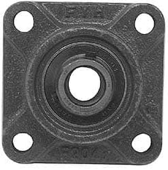 Value Collection - 130mm OAL4-Bolt Metric Flange - 6400 Lb Dyn Cap, Cast Iron - Americas Industrial Supply