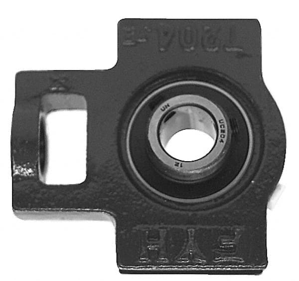 Value Collection - 3-3/8" Wide, Cast Iron Ball Bearing Take Up Unit - 1-15/32" Outside Diam - Americas Industrial Supply