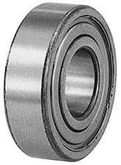 Tritan - 60mm Bore Diam, 110mm OD, Double Shield Angular Contact Radial Ball Bearing - 36.5mm Wide, 2 Rows, Round Bore, 13,100 Lb Static Capacity, 16,100 Lb Dynamic Capacity - Americas Industrial Supply