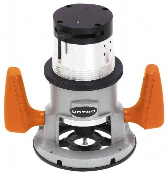 Dotco - 3/8 Inch Collet, 1.7 hp, 18,000 RPM Fixed Base - 1/2 Inch Inlet, 620.53 kPa - Americas Industrial Supply