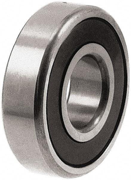 Tritan - 75mm Bore Diam, 115mm OD, Double Seal Deep Groove Radial Ball Bearing - 20mm Wide, 1 Row, Round Bore, 7,550 Lb Static Capacity, 8,890 Lb Dynamic Capacity - Americas Industrial Supply