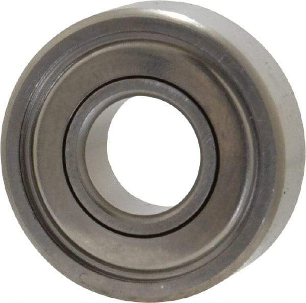 Value Collection - 1/4" Bore Diam, 5/8" OD, Double Shield Miniature Radial Ball Bearing - 0.196" Wide, 1 Row, Round Bore, 128 Lb Static Capacity, 335 Lb Dynamic Capacity - Americas Industrial Supply