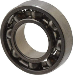 Value Collection - 1/8" Bore Diam, 3/8" OD, Open Miniature Radial Ball Bearing - 5/32" Wide, 1 Row, Round Bore, 49 Lb Static Capacity, 144 Lb Dynamic Capacity - Americas Industrial Supply