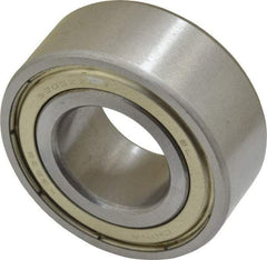 Tritan - 25mm Bore Diam, 52mm OD, Double Shield Angular Contact Radial Ball Bearing - 20.6mm Wide, 2 Rows, Round Bore, 3,200 Lb Static Capacity, 4,700 Lb Dynamic Capacity - Americas Industrial Supply