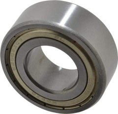 Tritan - 30mm Bore Diam, 62mm OD, Double Shield Angular Contact Radial Ball Bearing - 23.8mm Wide, 2 Rows, Round Bore, 4,600 Lb Static Capacity, 6,400 Lb Dynamic Capacity - Americas Industrial Supply