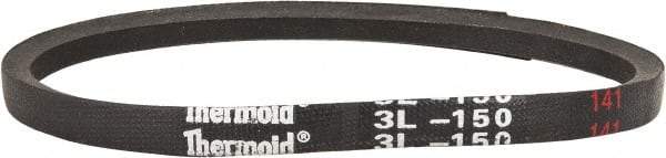 Value Collection - Section 4L, 97" Outside Length, V-Belt - Rubber, Fractional HP, No. 4L970 - Americas Industrial Supply