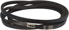 Value Collection - Section 4L, 96" Outside Length, V-Belt - Rubber, Fractional HP, No. 4L960 - Americas Industrial Supply