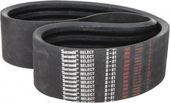 Value Collection - Section B, V-Belt - Neoprene Rubber, Classic Banded, No. B-61 - Americas Industrial Supply