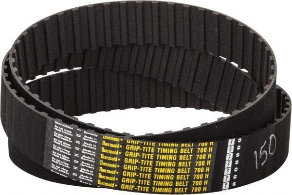 Value Collection - Section H, Timing Belt - Neoprene Rubber, Series H, No. 700H150 - Americas Industrial Supply