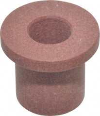 Bunting Bearing - 3/8" Inside x 5/8" Outside Diam, PTFE Sleeve Bearing - 7/8" Flange Outside Diam, 1/8" Flange Thickness, 3/4" OAL - Americas Industrial Supply