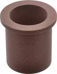 Bunting Bearing - 1" Inside x 1-1/4" Outside Diam, PTFE Sleeve Bearing - 1-1/2" Flange Outside Diam, 1/8" Flange Thickness, 1-1/2" OAL - Americas Industrial Supply