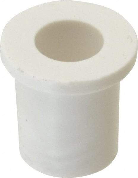 Bunting Bearing - 1/2" Inside x 3/4" Outside Diam, PTFE Sleeve Bearing - 1" Flange Outside Diam, 1/8" Flange Thickness, 1" OAL - Americas Industrial Supply