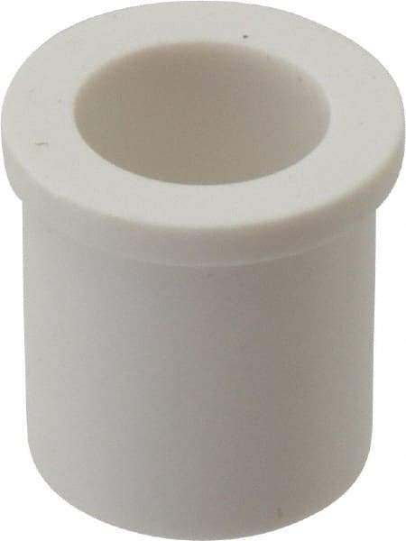 Bunting Bearing - 5/8" Inside x 7/8" Outside Diam, PTFE Sleeve Bearing - 1" Flange Outside Diam, 1/8" Flange Thickness, 1" OAL - Americas Industrial Supply
