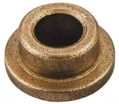 Bunting Bearing - 1-3/4" Inside x 2" Outside Diam, PTFE Sleeve Bearing - 2-1/4" Flange Outside Diam, 1/8" Flange Thickness, 3" OAL - Americas Industrial Supply