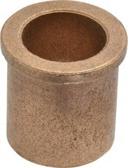 Boston Gear - 3/4" Inside x 1" Outside Diam, Oil Impregnated Bronze SAE-841 Flanged Sleeve Bearing - 1-1/8" Flange Outside Diam, 1/8" Flange Thickness, 1-1/8" OAL - Americas Industrial Supply