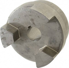 Lovejoy - 1-1/8" Max Bore Diam, Flexible Hub Coupling - 4-1/2" OD, 4.88" OAL, Sintered Iron - Americas Industrial Supply