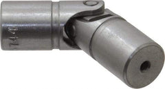 Lovejoy - 7/8" Bore Depth, 768 In/Lbs. Torque, D-Type Single Universal Joint - 3/4" Outside Diam, 2-11/16" OAL - Americas Industrial Supply