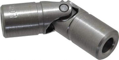 Lovejoy - 7/8" Bore Depth, 768 In/Lbs. Torque, D-Type Single Universal Joint - 3/8" Inside x 3/4" Outside Diam, 2-11/16" OAL - Americas Industrial Supply