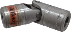 Lovejoy - 1" Bore Depth, 2,880 In/Lbs. Torque, D-Type Single Universal Joint - 9/16" Inside x 1-1/8" Outside Diam, 3-1/2" OAL - Americas Industrial Supply