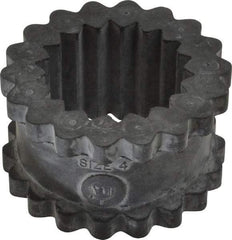 Lovejoy - 4 One Piece Solid Flexible Coupling Sleeve Insert - 2.31" OD, 1-1/4" OAL, EPDM - Americas Industrial Supply