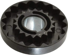 Lovejoy - 3/4" Max Bore Diam, 3/16" x 3/32" Keyway Width x Depth, Flexible Coupling Hub - 2.046" OD, 2.38" OAL, Cast Iron - Americas Industrial Supply