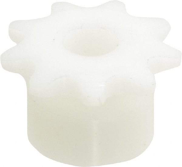 Poly Hi Solidur - 9 Teeth, 1/4" Chain Pitch, Chain Size 25, Roller Chain Sprockets - Americas Industrial Supply