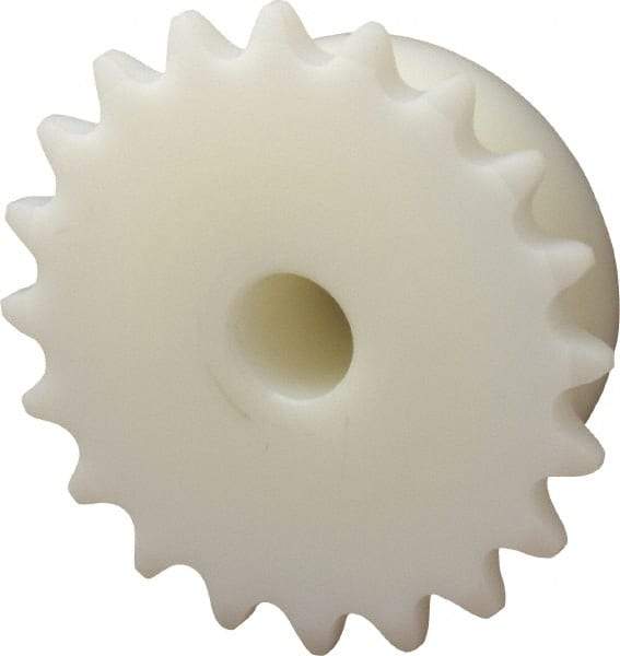 Poly Hi Solidur - 20 Teeth, 3/8" Chain Pitch, Chain Size 35, Roller Chain Sprockets - Americas Industrial Supply