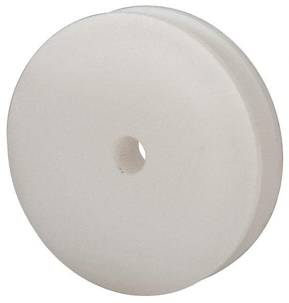 Poly Hi Solidur - 1/2" Bore, 3.85" Outside Diam, Finished Bore V-Belt Sheave - 3/4" Wide - Americas Industrial Supply