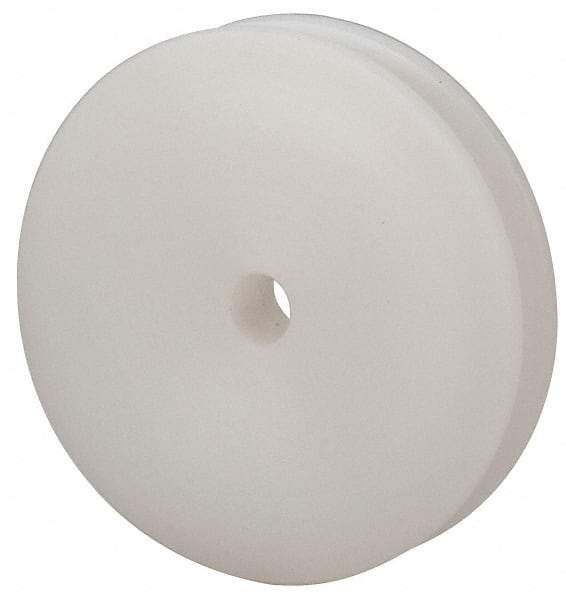 Poly Hi Solidur - 1/2" Bore, 4.05" Outside Diam, Finished Bore V-Belt Sheave - 3/4" Wide - Americas Industrial Supply