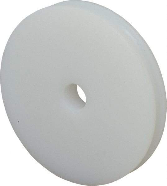 Poly Hi Solidur - 1/2" Bore, 3-1/2" Outside Diam, Finished Bore Round Belt Pulley - 1/2" Wide - Americas Industrial Supply
