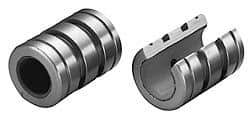 Pacific Bearing - 2" ID, 12,525 Lb Static Load Capacity, Open Linear Bearing - 3" OD - Americas Industrial Supply