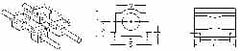 Pacific Bearing - 5/8" ID, 4" OAL x 1-5/8" OAH Open Twin Pillow Block - 4 Inch Overall Length x 1-5/8 Inch Overall Height x 2-1/2 Inch Width, - Americas Industrial Supply