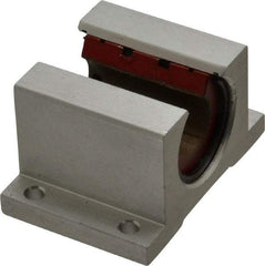 Pacific Bearing - 5/8" ID, 2-1/2" OAW x 1.938" OAL x 1-5/8" OAH Open Single Pillow Block - 1-15/16 Inch Overall Length x 1-5/8 Inch Overall Height x 2-1/2 Inch Width, - Americas Industrial Supply