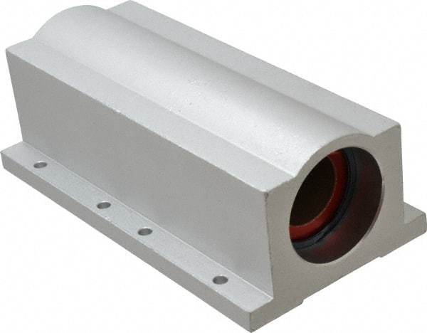 Pacific Bearing - 1-1/2" ID, 9" OAL x 3-1/4" OAH Closed Twin Pillow Block - 9 Inch Overall Length x 3-1/4 Inch Overall Height x 4-3/4 Inch Width, - Americas Industrial Supply