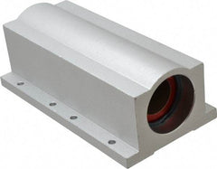 Pacific Bearing - 1-1/2" ID, 9" OAL x 3-1/4" OAH Closed Twin Pillow Block - 9 Inch Overall Length x 3-1/4 Inch Overall Height x 4-3/4 Inch Width, - Americas Industrial Supply