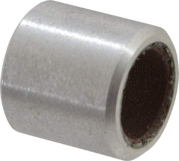 Pacific Bearing - 1/4" Inside x 3/8" Outside Diam, Aluminum Anti-Friction Sleeve Bearing - 3/8" OAL - Americas Industrial Supply