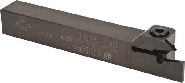 Seco - CIIL, Left Hand Cut, 5/8" Shank Height x 5/8" Shank Width, Indexable Turning Toolholder - 4-1/2" OAL, LC..1603.. Insert Compatibility, Series Multi-Directional Turning (MDT) - Americas Industrial Supply