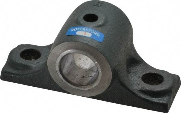 Made in USA - 4-5/8" OALSolid Bearing - Cast Iron - Americas Industrial Supply