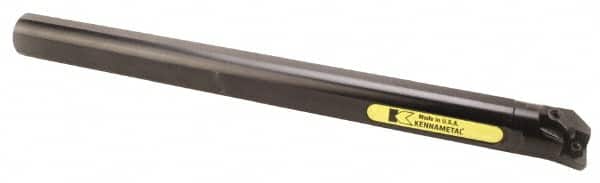 Kennametal - 44.7mm Min Bore Diam, 355.6mm OAL, 1-1/2" Shank Diam, A-MCFN Indexable Boring Bar - CN.. Insert, Screw or Clamp Holding Method - Americas Industrial Supply