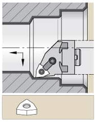 Kennametal - Right Hand Cut, 51.05mm Min Bore Diam, Size H28 Modular Boring Cutting Unit Head - Through Coolant, Compatible with WN.. - Americas Industrial Supply