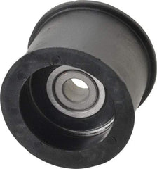 Fenner Drives - 3/8 Inside x 2.07" Outside Diam, 1.37" Wide Pulley Slot, Glass Reinforced Nylon Idler Pulley - For Use with Flat Belts, 1-1/8" Wide - Americas Industrial Supply