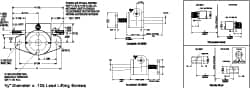 Duff-Norton - 1/2 Ton Capacity, 6" Lift Height, Inverted Mechanical Screw Actuator - Top Plate - Americas Industrial Supply