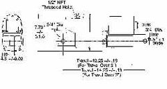 Duff-Norton - 12" Stroke Len, 24% Duty Cycle, 115 Volt, Linear Electromechanical Actuator with Limit Switch - AC Input, 0.67" per Second, 250 Lb Capacity - Americas Industrial Supply