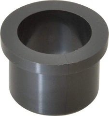 Poly Hi Solidur - 1" Inside x 1-1/4" Outside Diam, Nylon Sleeve Bearing - 1-1/2" Outside Diam, 3/16" Flange Thickness, 1" OAL - Americas Industrial Supply