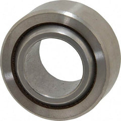 Made in USA - 3/4" Bore Diam, 46,400 Lb Dynamic Capacity, 3/4" Wide, Ball-Joint Spherical Plain Bearing - 1-7/16" OD - Americas Industrial Supply