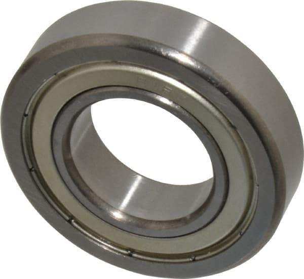 Tritan - 1" Bore Diam, 2" OD, Double Shield Deep Groove Radial Ball Bearing - 1/2" Wide, 1 Row, Round Bore, 1,350 Lb Static Capacity, 2,261 Lb Dynamic Capacity - Americas Industrial Supply