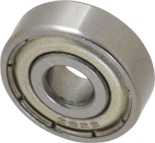 Tritan - 6mm Bore Diam, 19mm OD, Double Shield Deep Groove Radial Ball Bearing - 6mm Wide, 1 Row, Round Bore, 200 Lb Static Capacity, 530 Lb Dynamic Capacity - Americas Industrial Supply