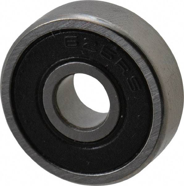 Tritan - 5mm Bore Diam, 16mm OD, Double Seal Deep Groove Radial Ball Bearing - 5mm Wide, 1 Row, Round Bore, 150 Lb Static Capacity, 390 Lb Dynamic Capacity - Americas Industrial Supply